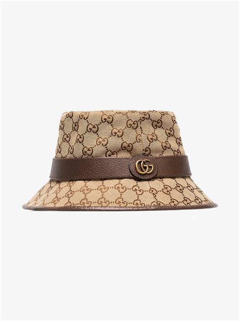 chauffeur hat gucci|Gucci fedora bucket hat.